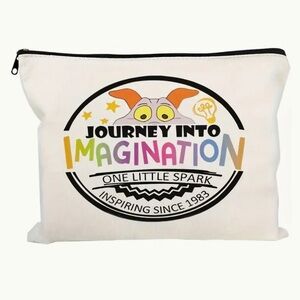 Figment Imagination canvas makeup bag